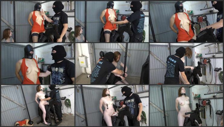 2 Sluts in Cuffs Ride the Iron Horse