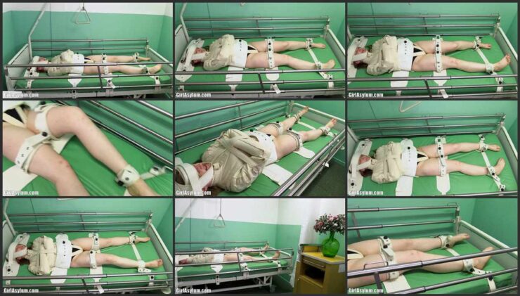 Kerry – Straitjacket Bondage Very Well Secured