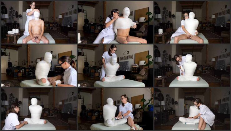 Nurse Eliza Fully Mummified Kino’s patient body