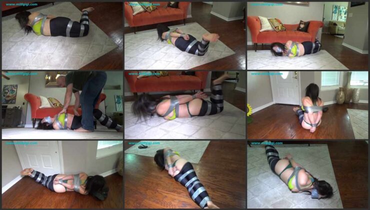 Thick tape and massive tape gag