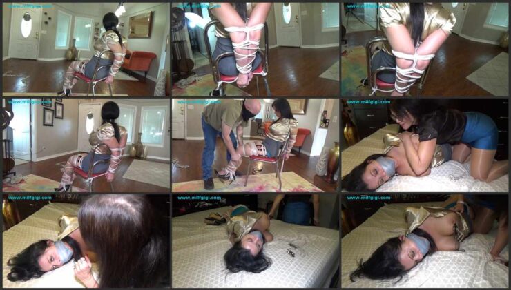 Wrong place wrong time, an incredible amount of ropes for busty Nadia White