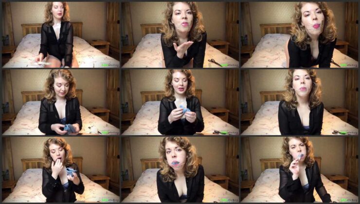 Tergaderm tape in Self Gag with Bunnie 2 Gag Video in one