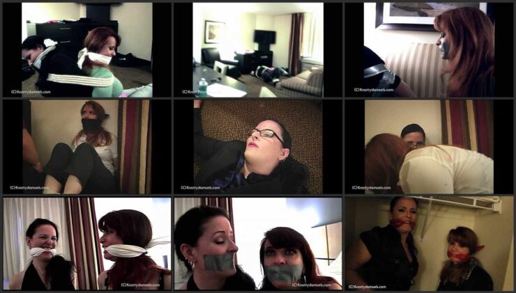 Best Bondage Video Compilation With Two Nice Models Caroline Pierce and Pandora Jones