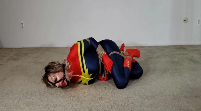 Captain Marvel Mesmerized and Cumming