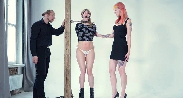 24 Hours torment: bondage, bastinado and destroyed belly