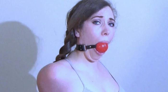 High Heels And A Brutal Gag For A Voluptuous Woman