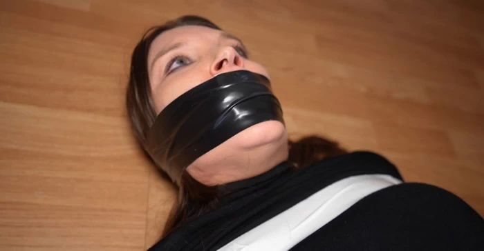 Tying up and gagging my step auntie Claire