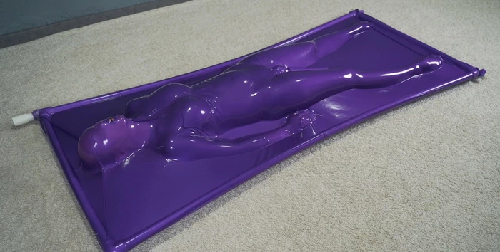 New purple vacuum bed with vibro