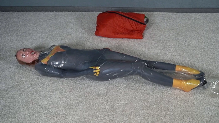 Badwoman in vacuum sheath
