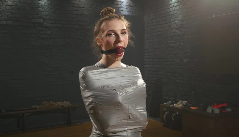 Tape Mummification Bondage Part 1