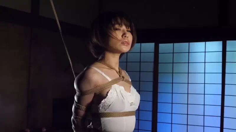 Gorgeous Asian Woman Tightly Bound 3 Positions