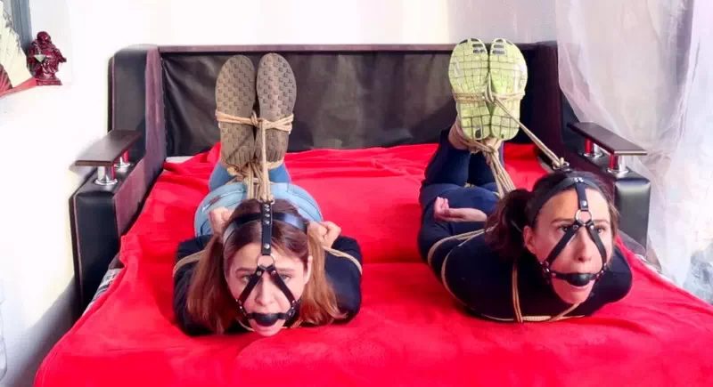 Rope, gags and total control Rope, gags and total control