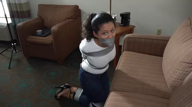 Stuffing a gag in mouth is only going to get me more turned on!