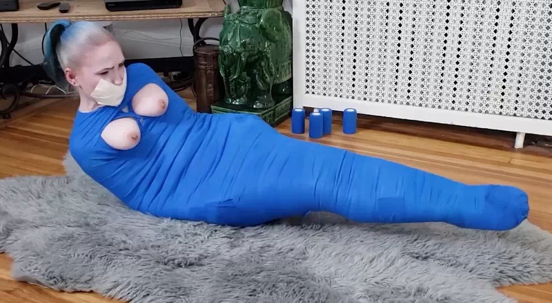 Mummified with Boobs Out! Mummified with Boobs Out!