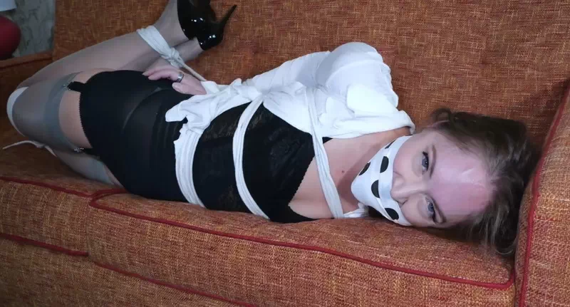 He was waiting for me to tie me up and gag me! He was waiting for me to tie me up and gag me!