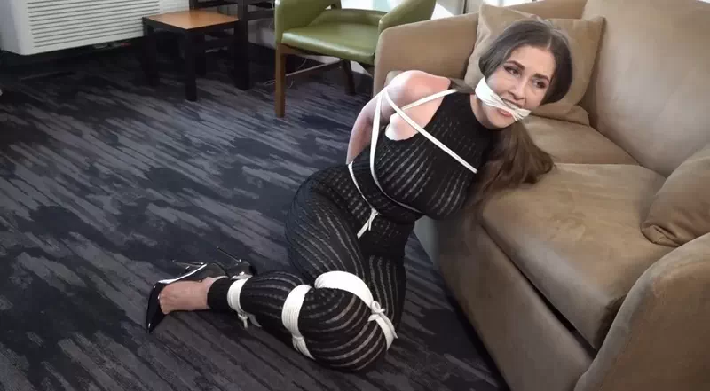 He left me bound and gagged for hours!