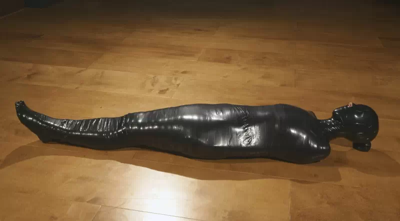 Tight PVC Mummification Part 2 Complete Deprivation