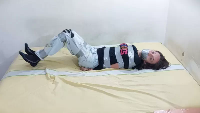 Maia First Time Taped and Trained