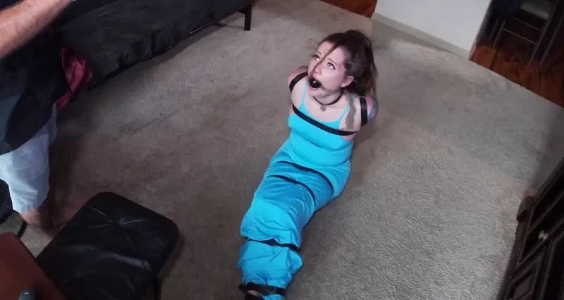 Maria Models in Blue