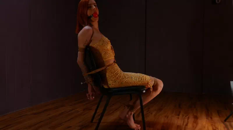 Chair tied struggle part 1
