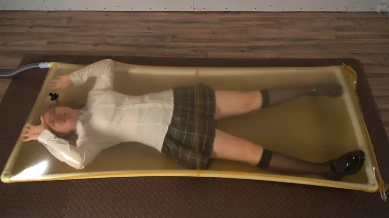 Remote Control Inflatable Latex Vacuum Bed Toy