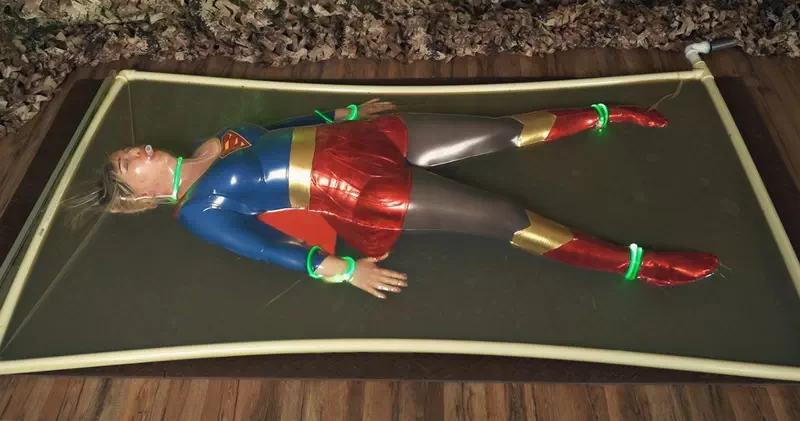 Supergirl arrives at headquarters