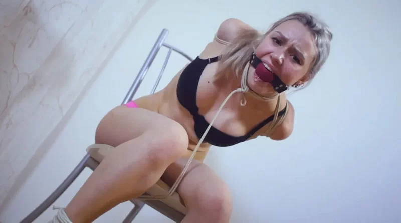 Captured, Gagged and Drooling into a Cup Part 1