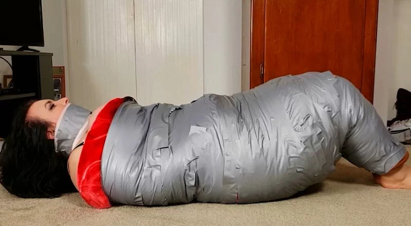 Babysitter Bettie Blanket Mummified and Miserable