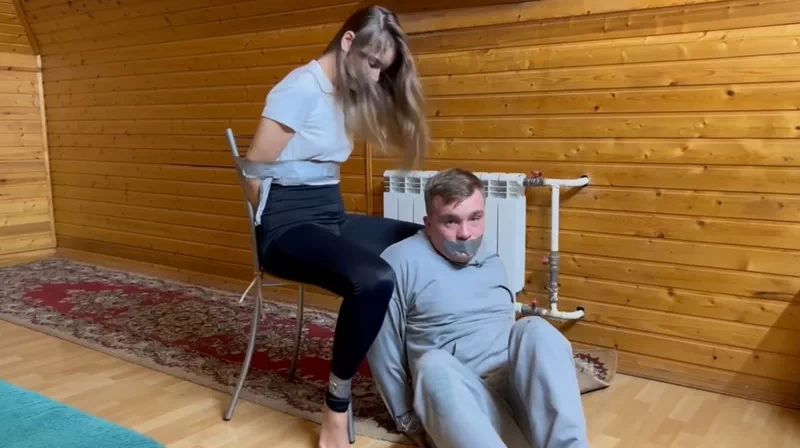 Captured couple