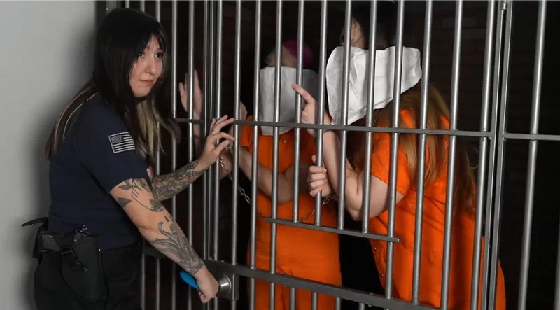 Two Inmates Catch Officer Lo Off Guard Full Video