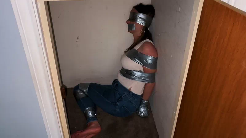 Duct Tape Escape Challenge, Cupboard Edition