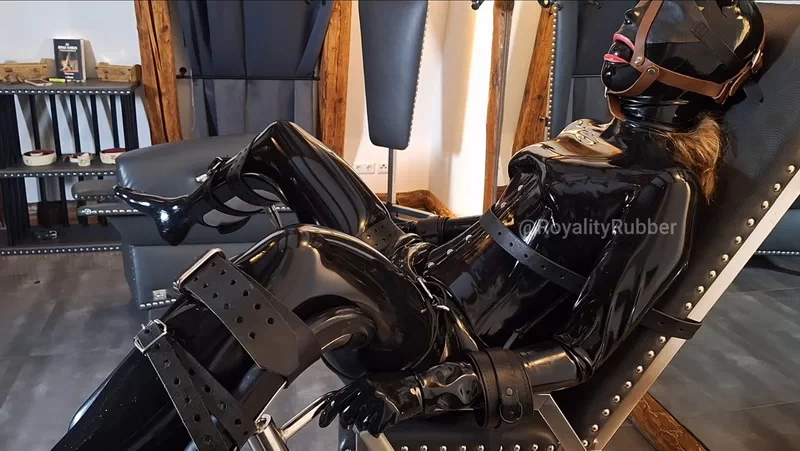 Locked in Rubber, Complete Control on the Examinati1on Chair recap