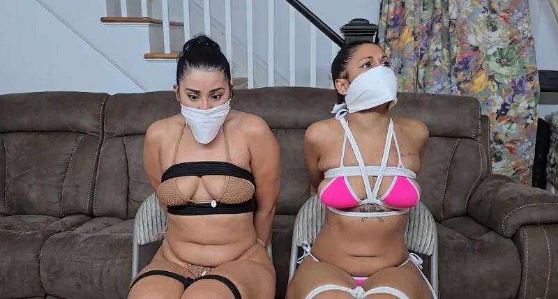 Sahrye and Calisa are the Female Bikinied Investigators