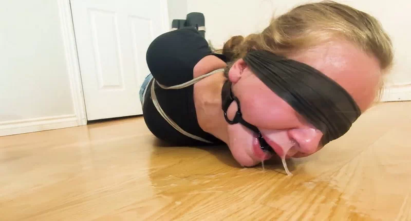 She was cocky until the ropes went on